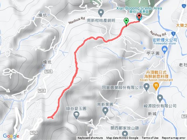 新竹關西飛鳳古道十六分山來回.
