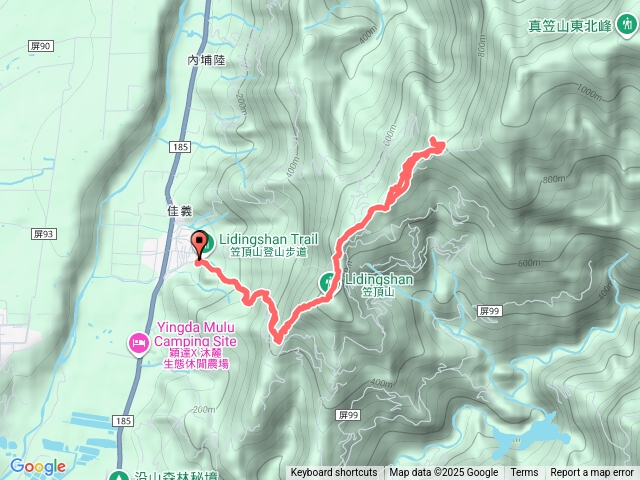 笠頂山真笠東南峰預覽圖