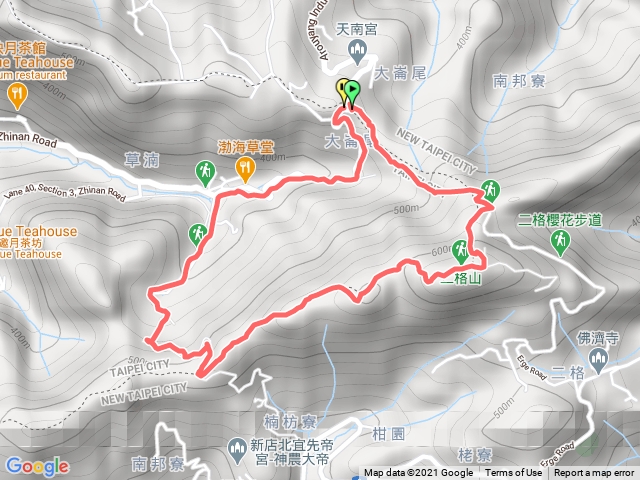 二格山O型走