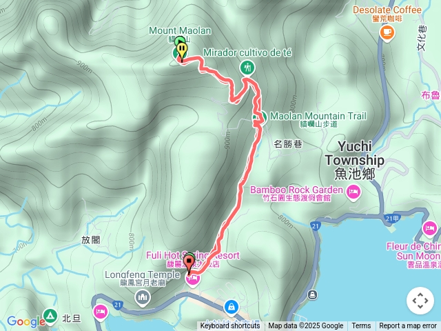 日月潭貓囒山