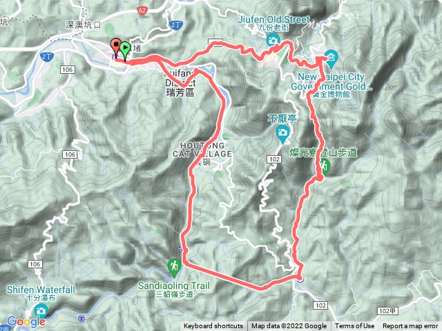 GO山野in金貂猴越嶺路線