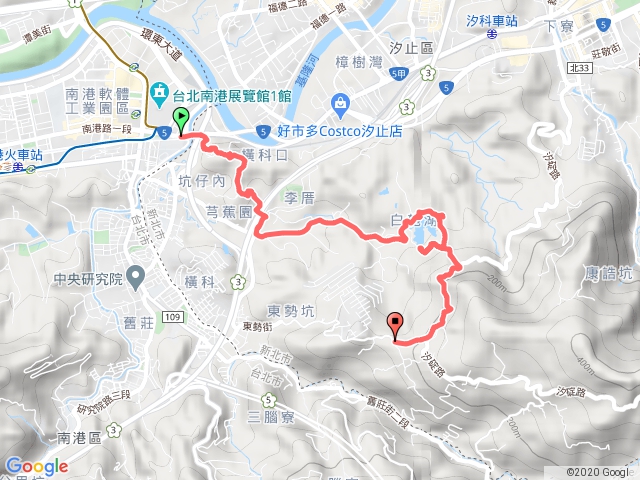 汐止小南港山 白匏湖 2019-01-20