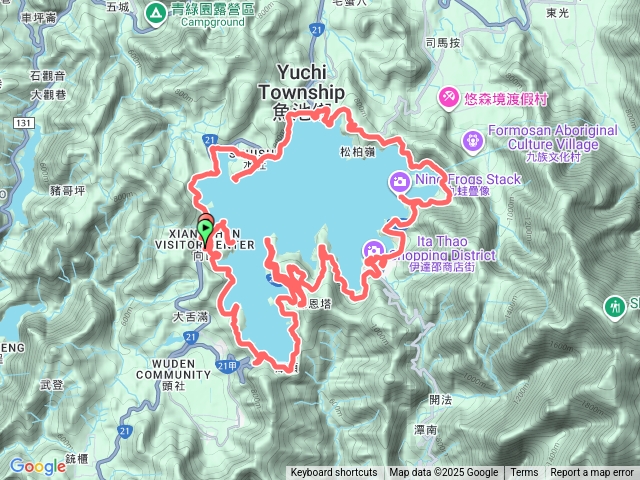 20250926🚲🚲🚲日月潭環湖咖搭車