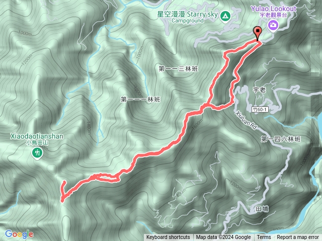 鲁壁山-東穗山-大島田山預覽圖