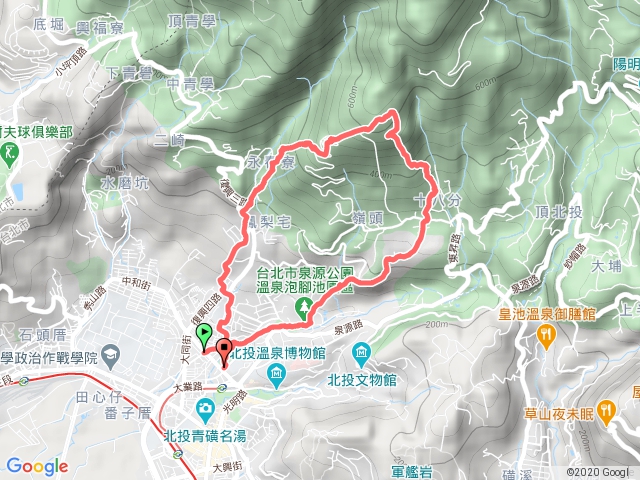 新北投-中正山O型