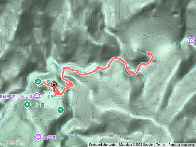 北港溪峽谷步道預覽圖