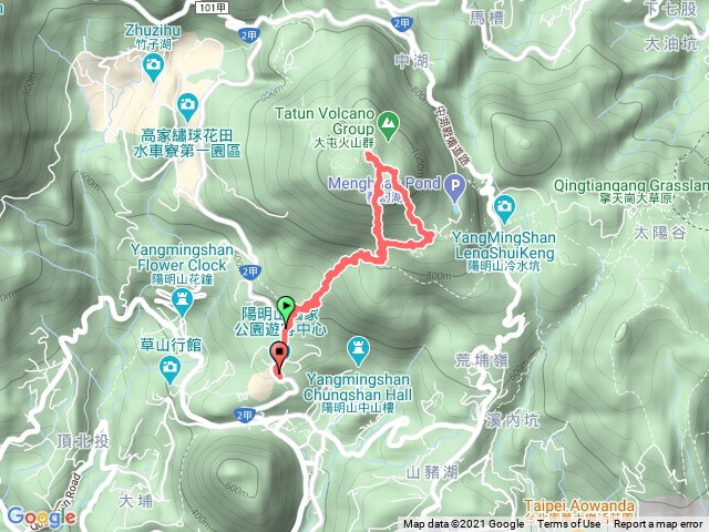 2021元旦登七星山