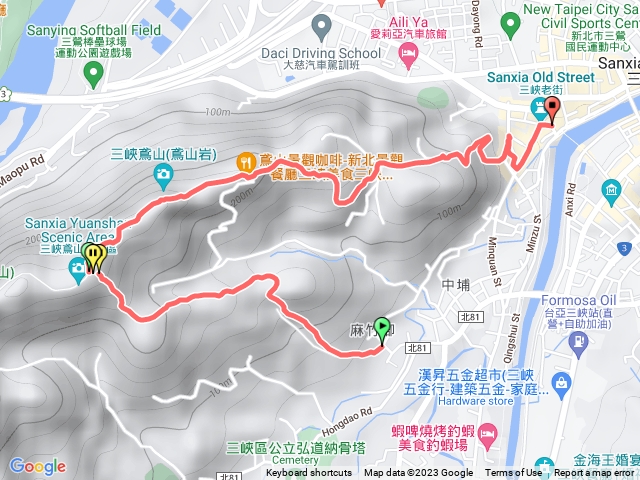 1120708鳶山-長春嶺-銅鐘-三峽老街