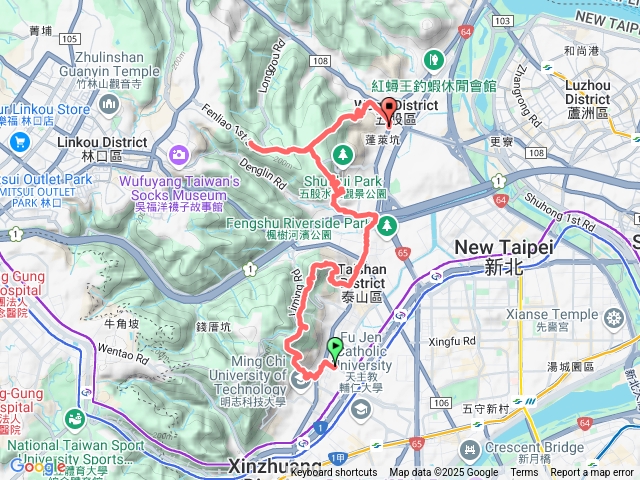 泰山五股三巖連走 (2025/1/7)預覽圖