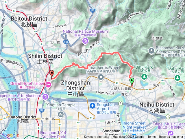 金面山～文間山～劍南山縱走