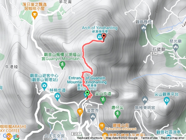 小百岳集起來硬漢嶺步道(觀音山)202209181657