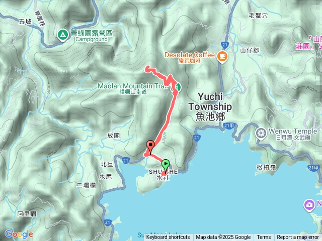 貓囒山步道健行預覽圖