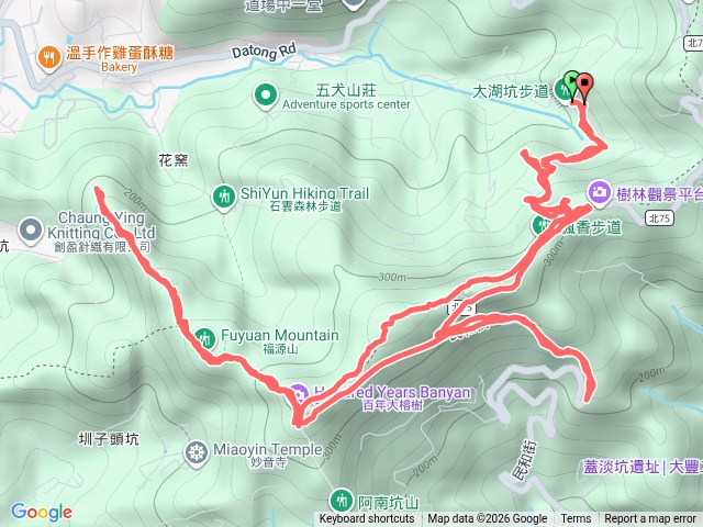 大湖之森。石灰坑山。福源山預覽圖