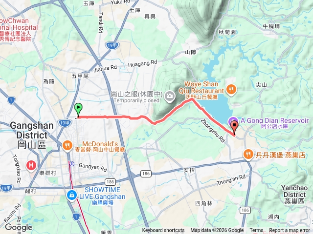 走一萬步，阿公店水庫。預覽圖