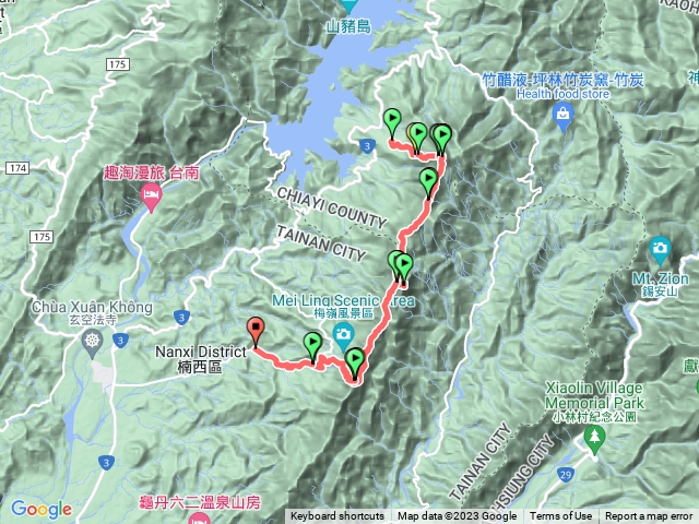 三竹縱走(跳跳農場-梅嶺資訊站)