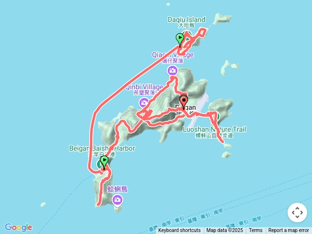 北竿徒步
