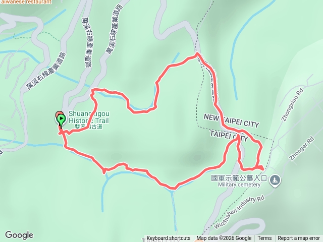 20260714內湖-萬溪產道5.5K-大石展望台-梅花山北峰-五指山西峰-五指山前峰-雙溪溝古道O行