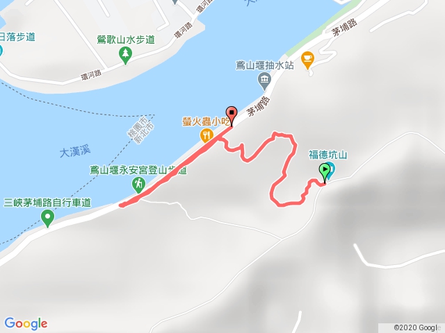 福德坑山下山
