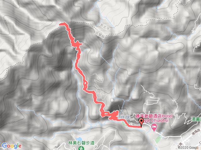 聖母登山步道來回(五峰旗停車場聖母山莊)