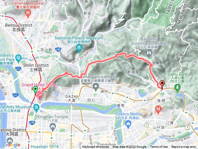 台北大縱走第五段