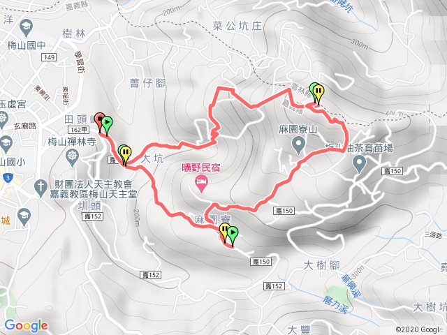 嘉義-梅山-觀音山圳北休閒步道