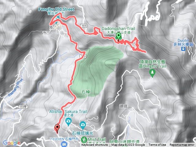 奮起湖大棟山步道