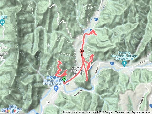 20210918南投國姓水長流山、水長流下山、倒塌湖山、公館山