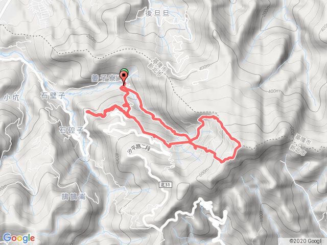 姜子寮古道+姜子寮山步道8型