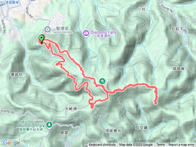 大尖山、四分尾山、耳空龜山