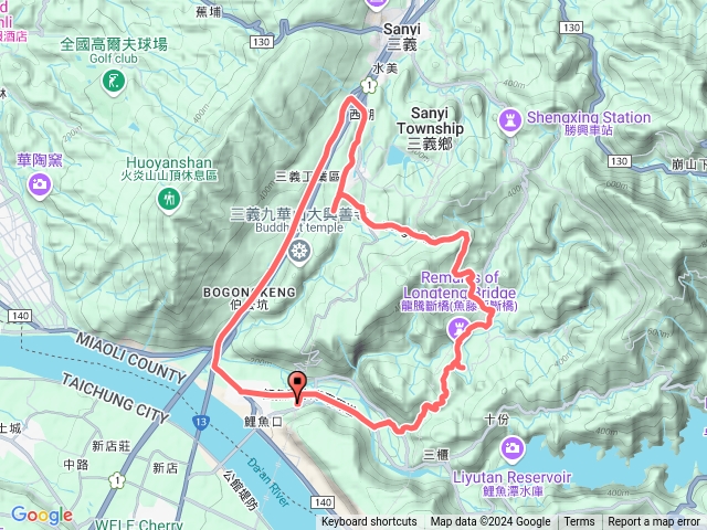 三義鯉魚譚繞圈