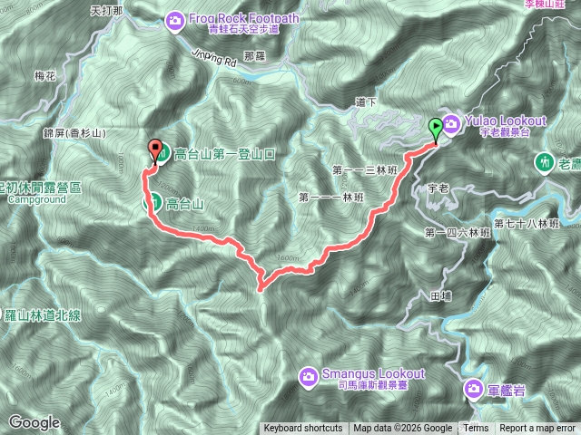 魯東高島縱走(魯壁東穗出高島）預覽圖