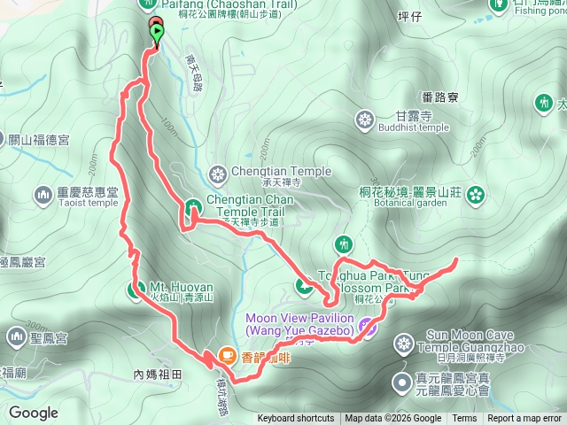 天上山步道