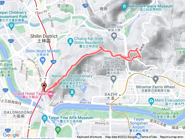 劍潭-老地方-文間山來回