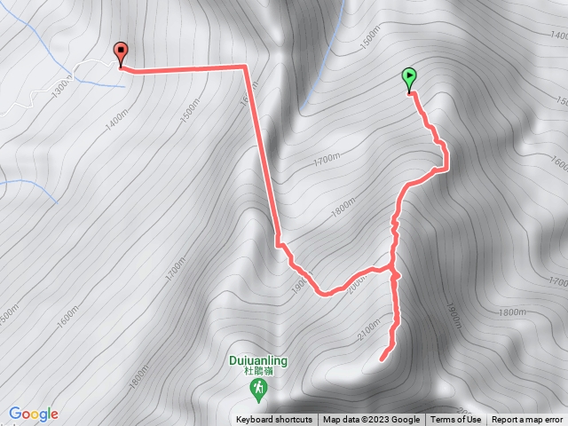加里山（上山捷徑版