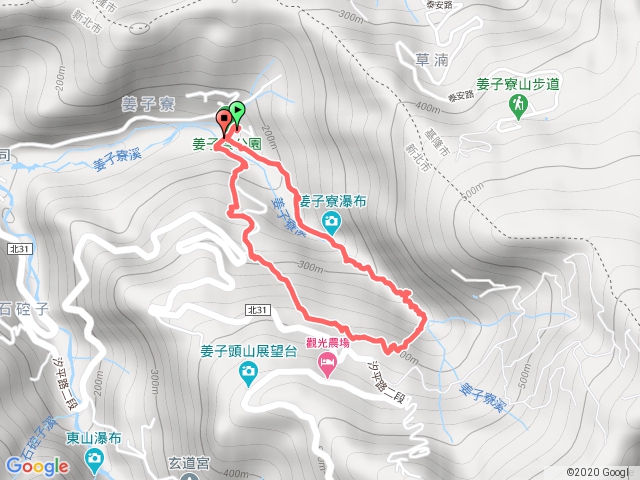 姜子寮絕壁步道_姜子寮古道