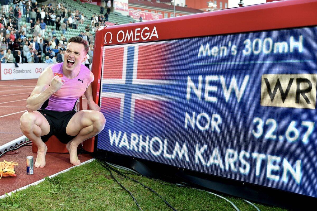 【賽事】在主場打破極限！Karsten Warholm 橫掃奧斯陸 寫下 300 公尺跨欄世界最佳！