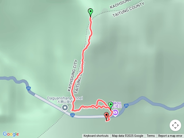 關山嶺山