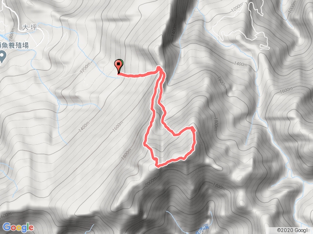 加里山大坪登山口P行縱走