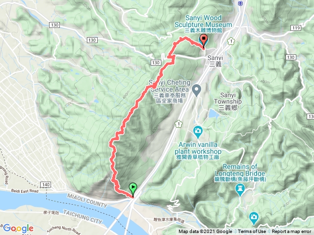 火炎山南北稜縱走慈濟茶園3連峰