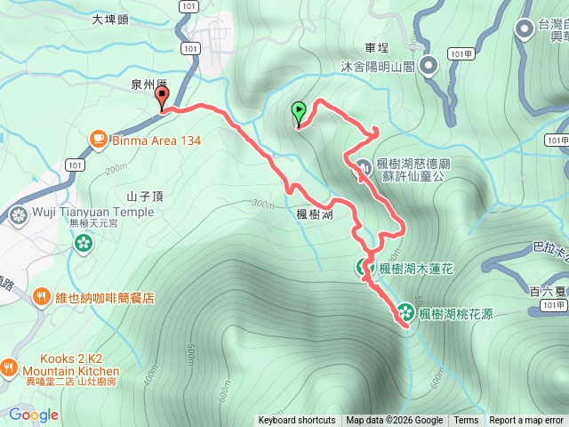 慈德廟，楓樹湖亂亂走