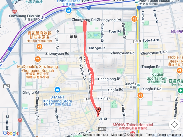 新北市新莊區中港親水步道