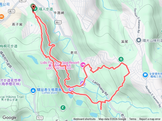 福人登山步道-保甲古道O型