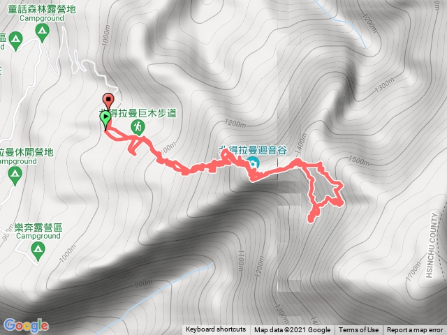 北德拉曼登山步道神木群