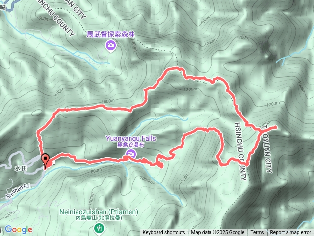 20250114貴妃山+那節山+外鳥嘴山*連包山預覽圖