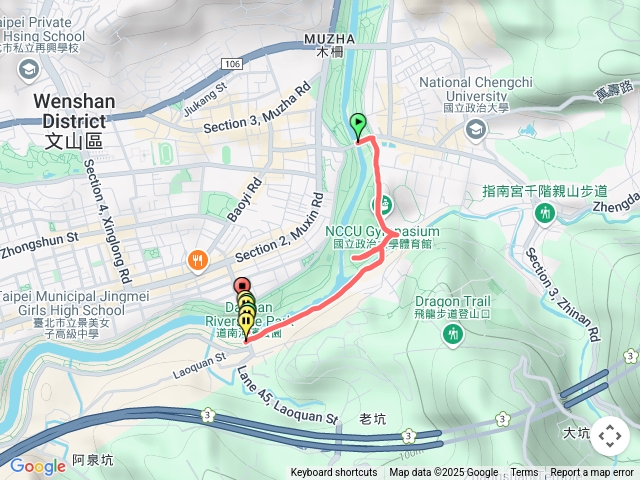 政大左岸河濱