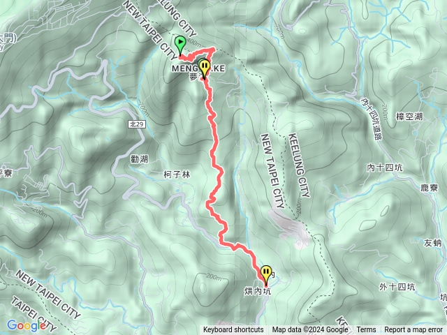 夢湖登山步道預覽圖