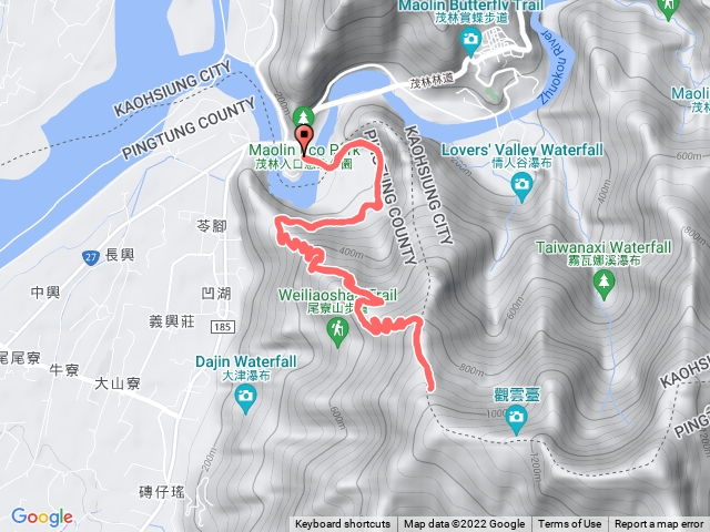 七里坡起點（尾寮山）
