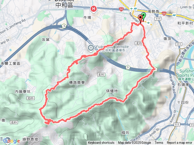 琳-微笑山線-【天上山系-烘爐地土地公段】