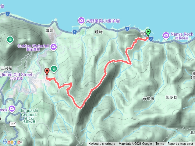 南子吝步道-劍龍稜-555峰-茶壺山-勸濟堂2024.04.21