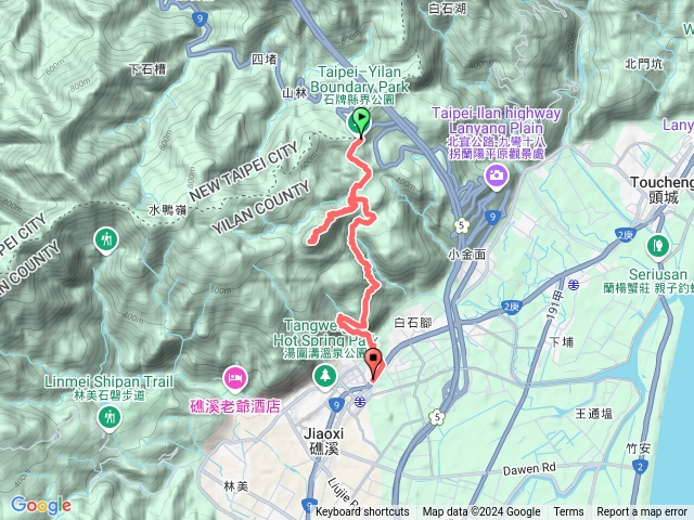 縣界公園-鵲子山-跑馬古道